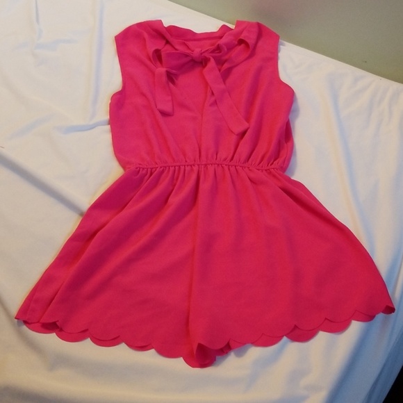 Everly scalloped hem romper - Picture 5 of 6